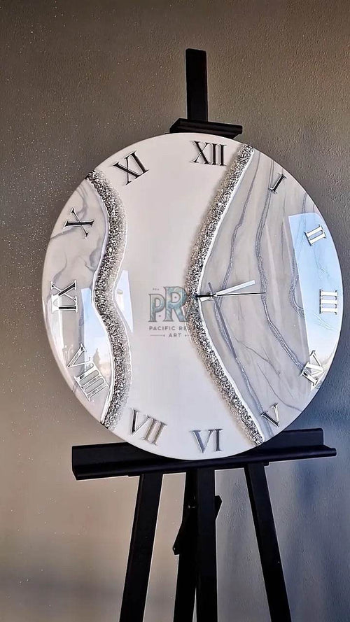VortexTick Luxury Resin Wall Clock - Pacific Resin Art