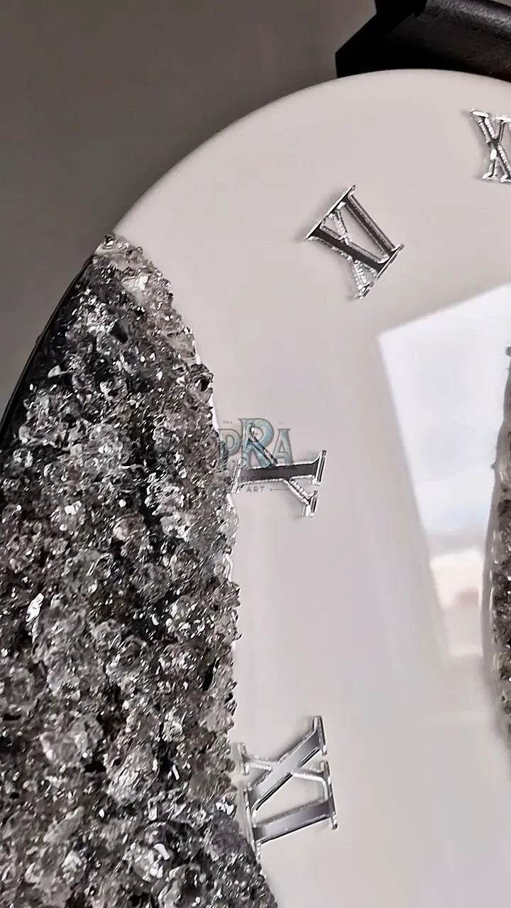 Cosmic Flow Resin Wall Clock - Pacific Resin Art