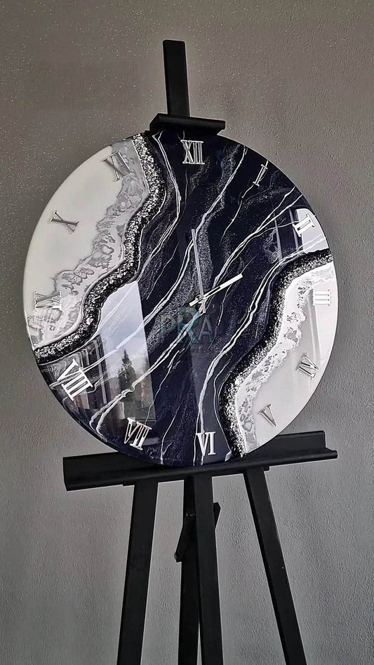 FluxTime Premium Resin wall clock For Home Decor - Pacific Resin Art