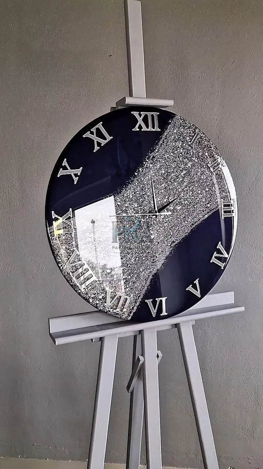 LiquidLuxe Resin Wall Clock | Modern Resin Decor - Pacific Resin Art