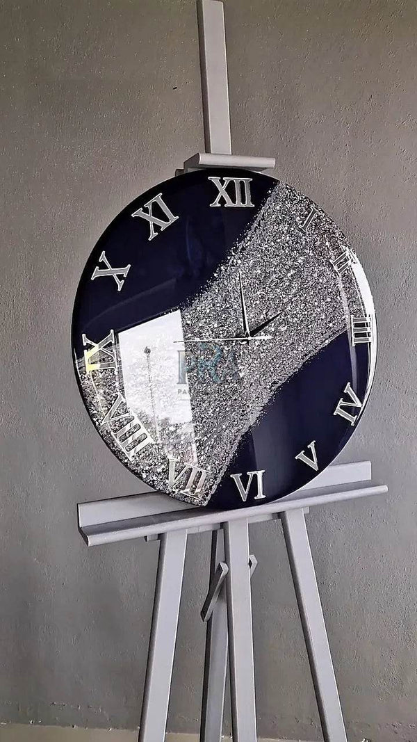 LiquidLuxe Resin Wall Clock | Modern Resin Decor