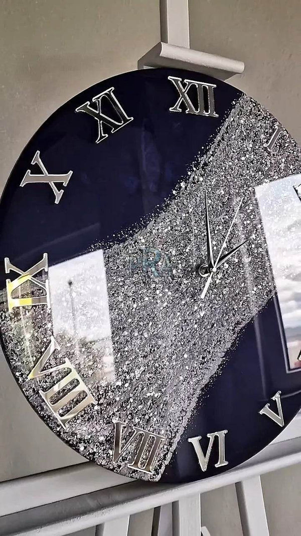 LiquidLuxe Resin Wall Clock | Modern Resin Decor