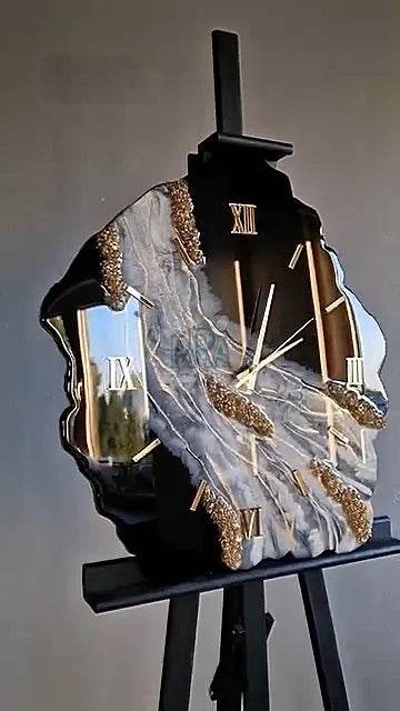 Resonant Premium Resin Wall Clock - Pacific Resin Art