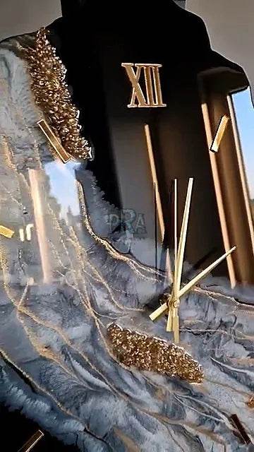 Resonant Premium Resin Wall Clock - Pacific Resin Art