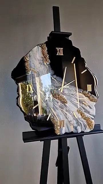 Resonant Premium Resin Wall Clock - Pacific Resin Art