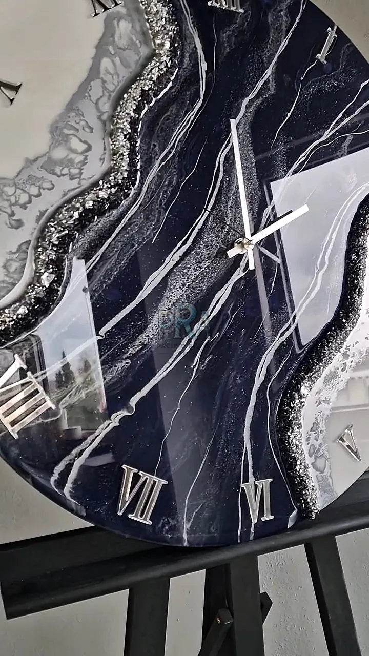 FluxTime Premium Resin wall clock For Home Decor - Pacific Resin Art