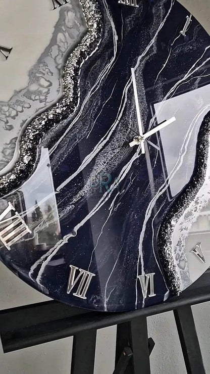 FluxTime Premium Resin wall clock For Home Decor - Pacific Resin Art