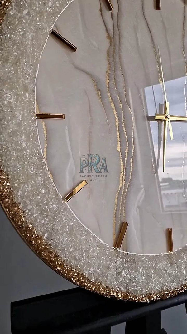 Epoch Drift Resin Wall Clock