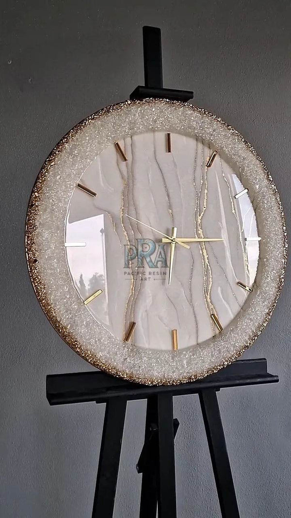 Epoch Drift Resin Wall Clock