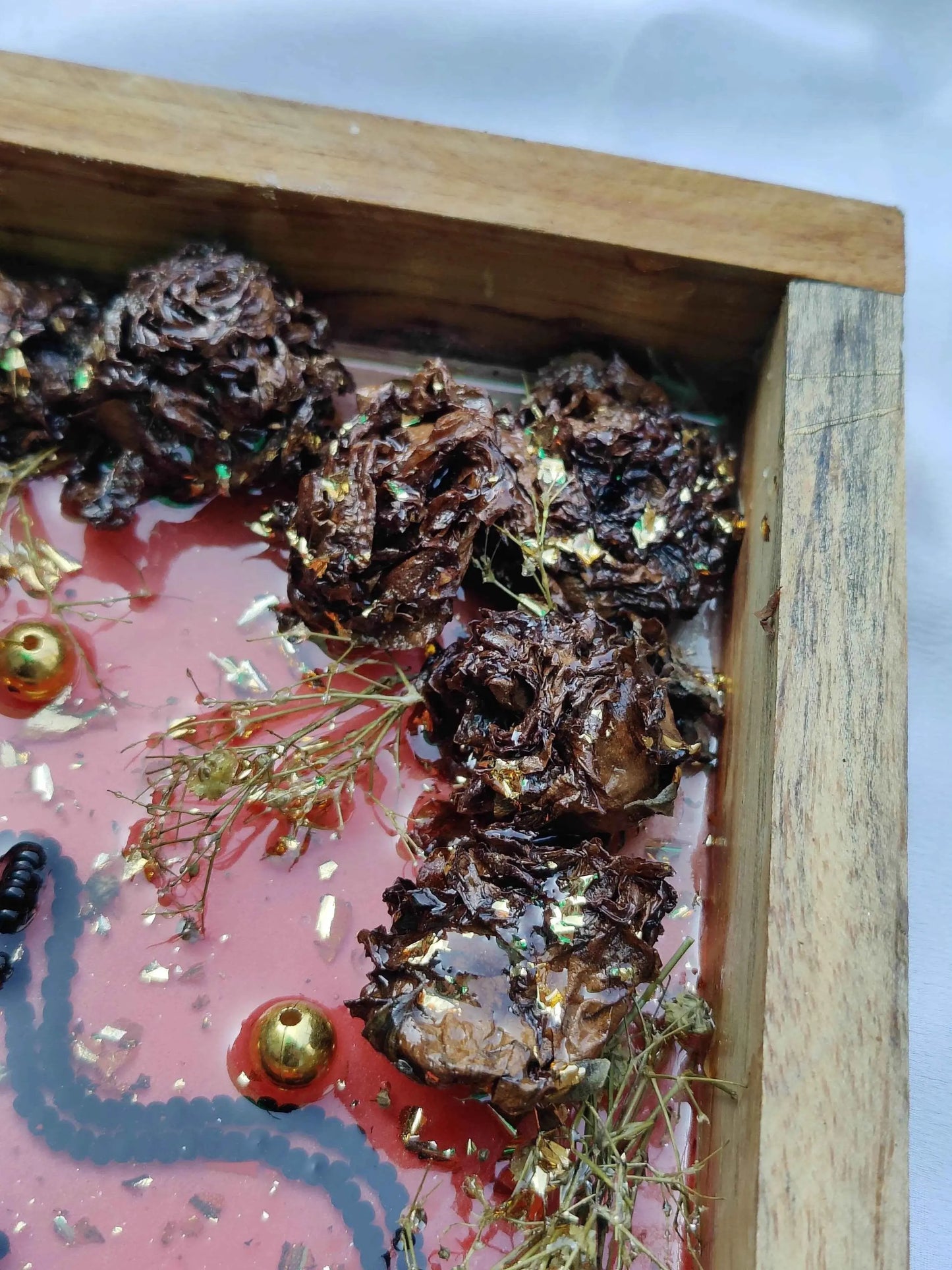 Roses & Bangles Resin Art Preservation - Pacific Resin Art