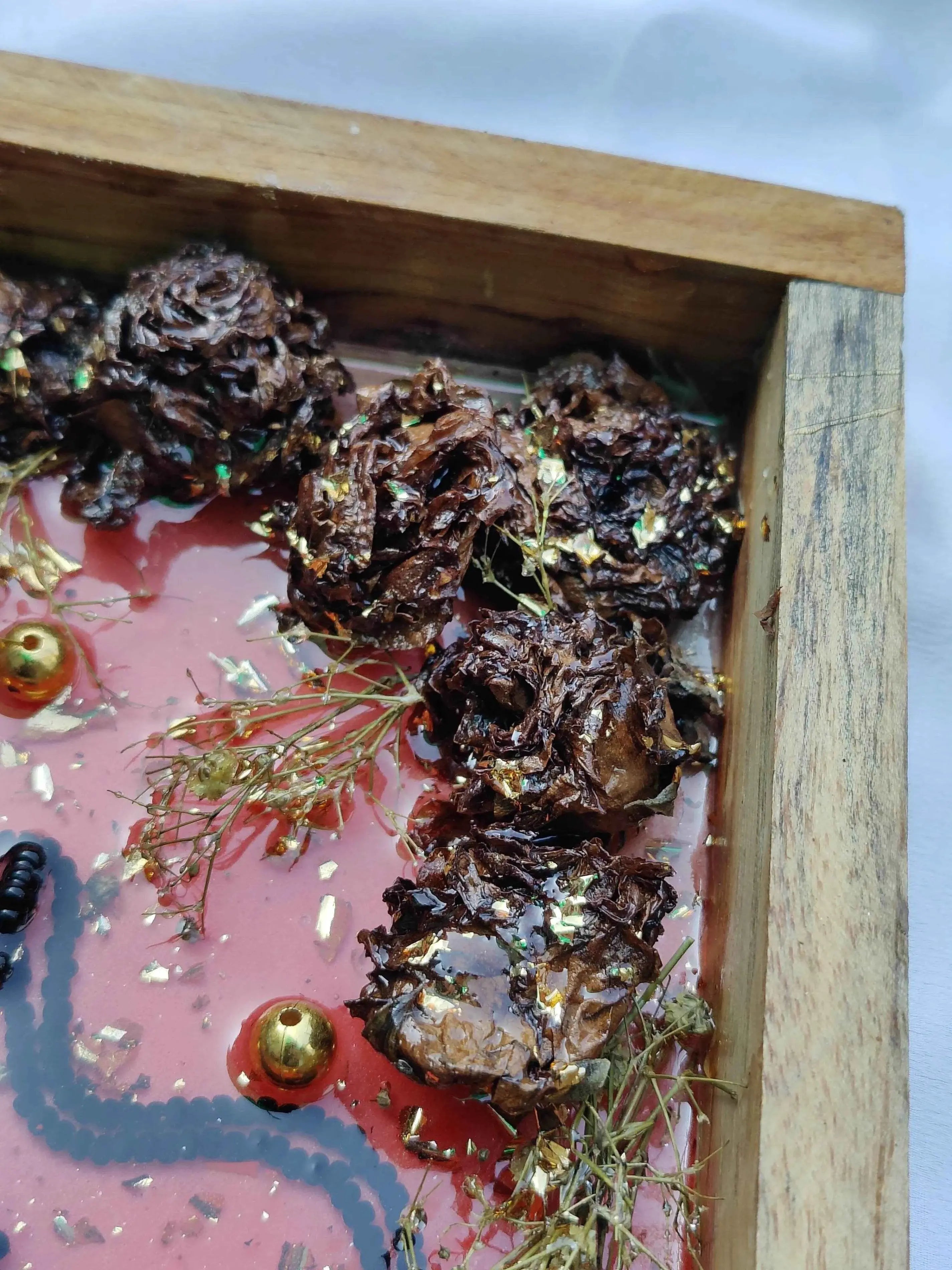 Roses & Bangles Resin Art Preservation - Pacific Resin Art