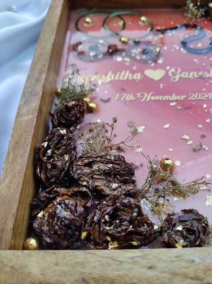 Roses & Bangles Resin Art Preservation - Pacific Resin Art