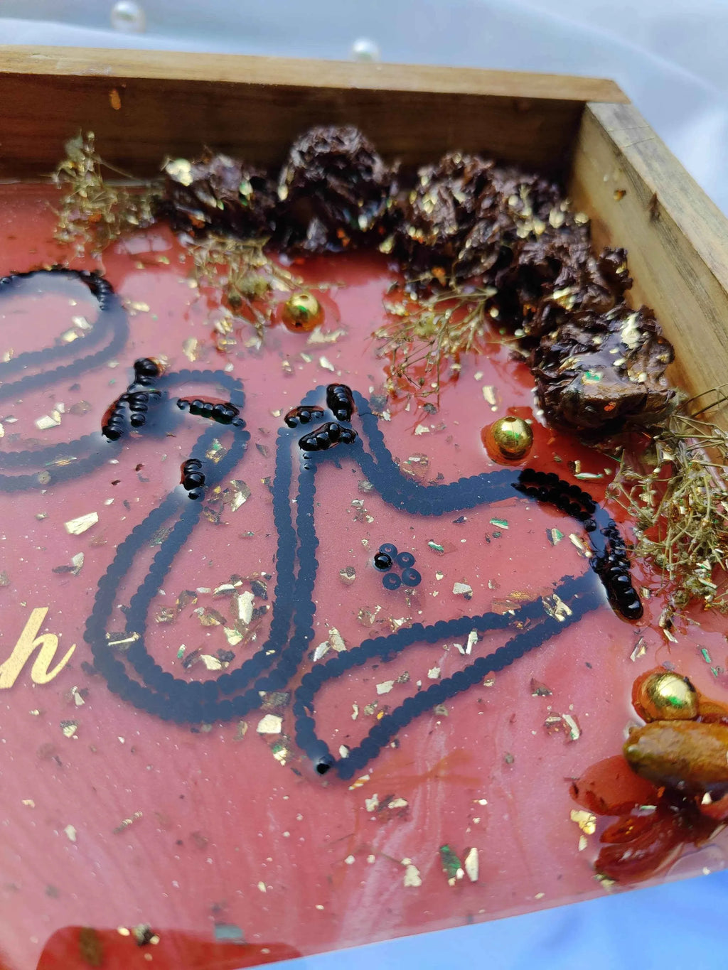 Roses & Bangles Resin Art Preservation - Pacific Resin Art