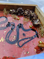 Roses & Bangles Resin Art Preservation - Pacific Resin Art