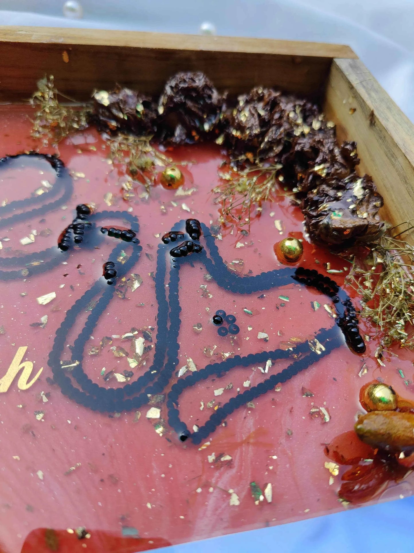 Roses & Bangles Resin Art Preservation - Pacific Resin Art