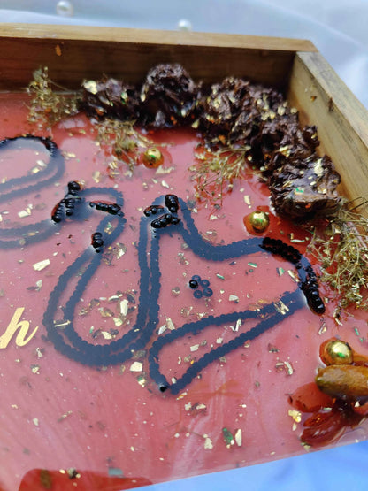 Roses & Bangles Resin Art Preservation - Pacific Resin Art