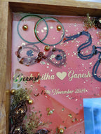 Roses & Bangles Resin Art Preservation - Pacific Resin Art