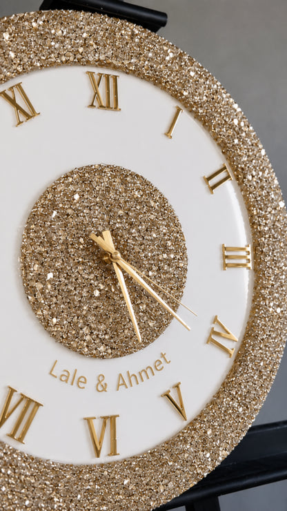 Harmonic Tides Luxury Resin Wall Clock