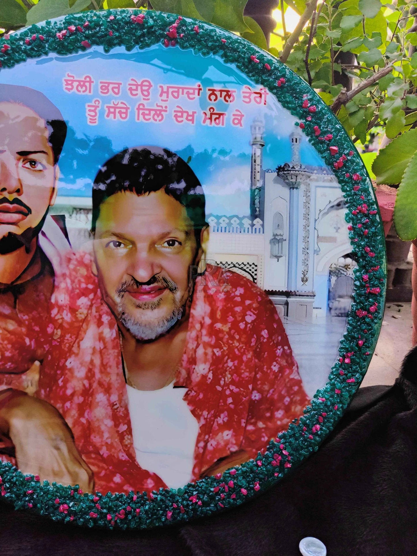 UV Resin Coated Customized Image Preservation | Resin Photo Frame Gift idea - Pacific Resin Art