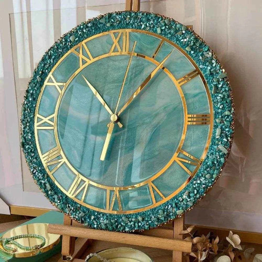 Sky Ring Resin Art Wall Clock For Decor - Pacific Resin Art