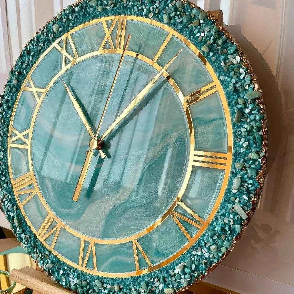 Sky Ring Resin Art Wall Clock For Decor - Pacific Resin Art