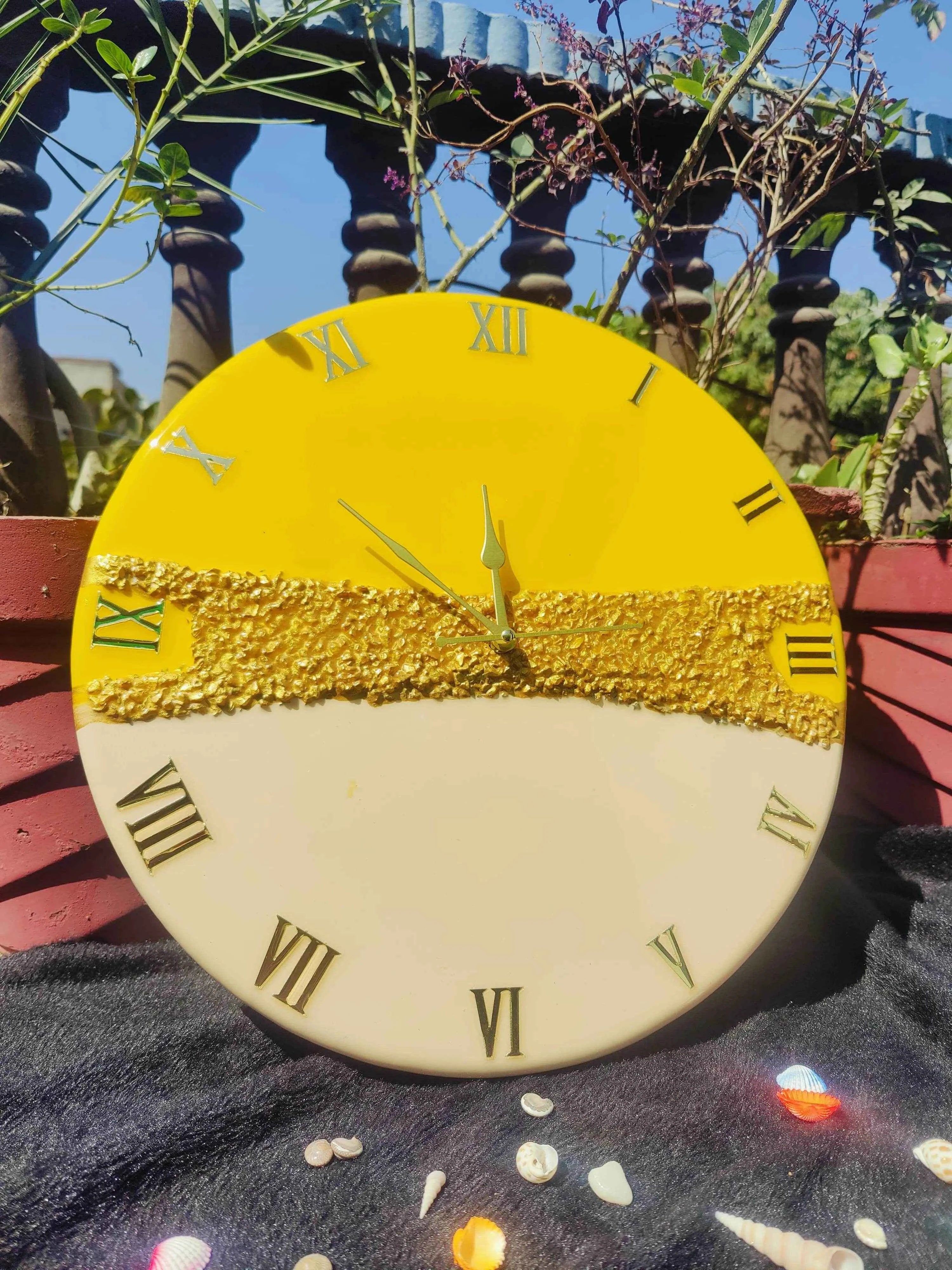 The Crown Resin wall clock For Home Decor - Pacific Resin Art