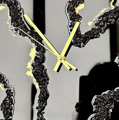 Bloom Prism Premium Resin Wall Clock - Pacific Resin Art