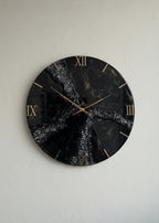 Aurora Crown Elegant Resin Wall Clock - Pacific Resin Art