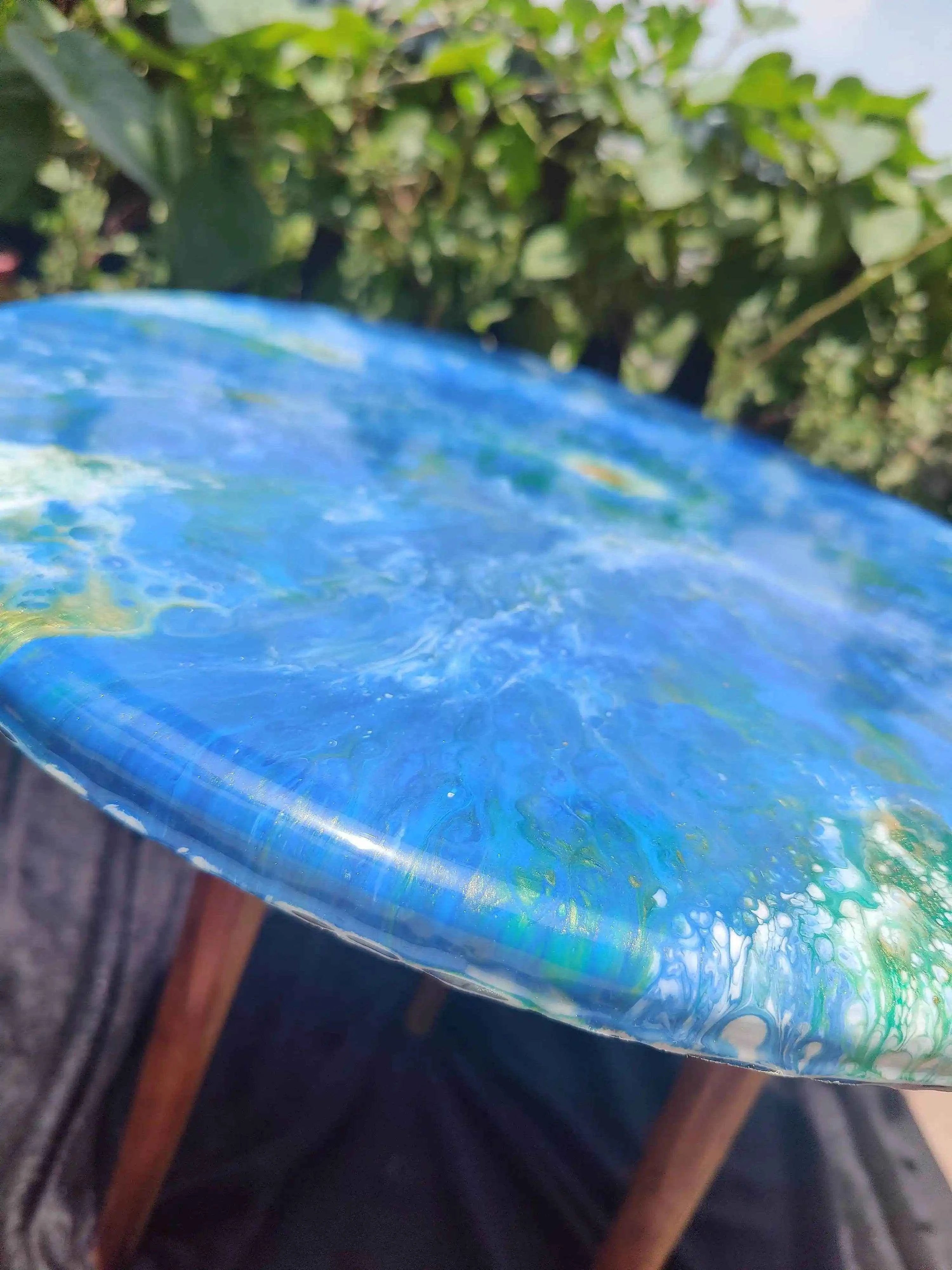 Urban Flow Resin Art Coffee Table | Premium Center Coffee Table - Pacific Resin Art