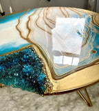 Luxe Horizon Epoxy Resin Coffee Table - Pacific Resin Art