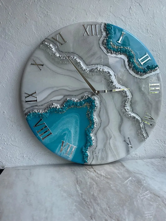 Twilight Stone Premium Resin Wall Clock - Pacific Resin Art