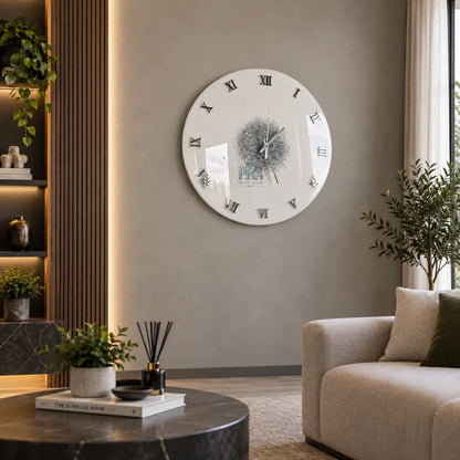 Echoes of Time Resin Wall Clock