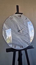 Coastal Pebble Luxury Resin Wall Clock - Pacific Resin Art