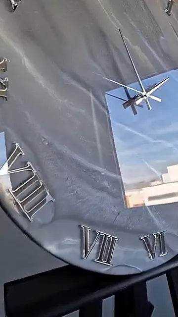 Coastal Pebble Luxury Resin Wall Clock - Pacific Resin Art