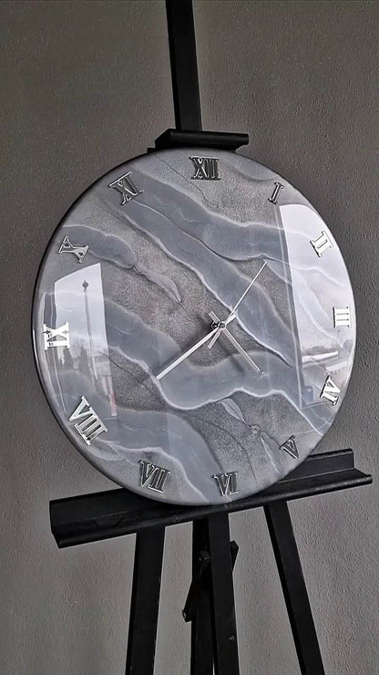 Tranquil Bay Premium Resin Wall Clock - Pacific Resin Art