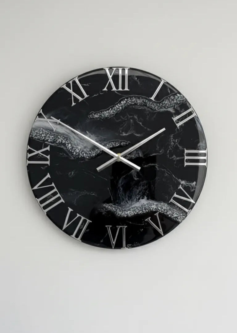 Dreamwave Horizon Resin Wall Clock - Pacific Resin Art