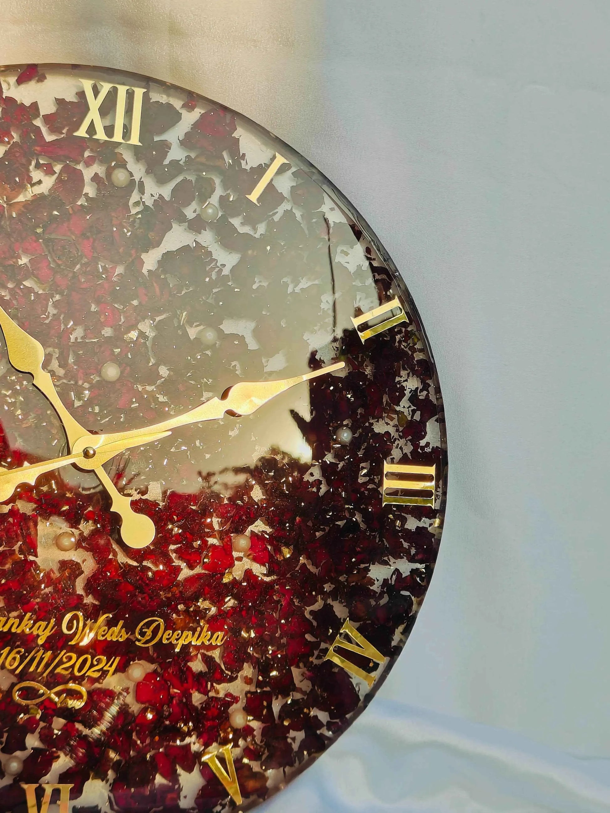 Petals of Love Resin Varmala Preservation - Pacific Resin Art