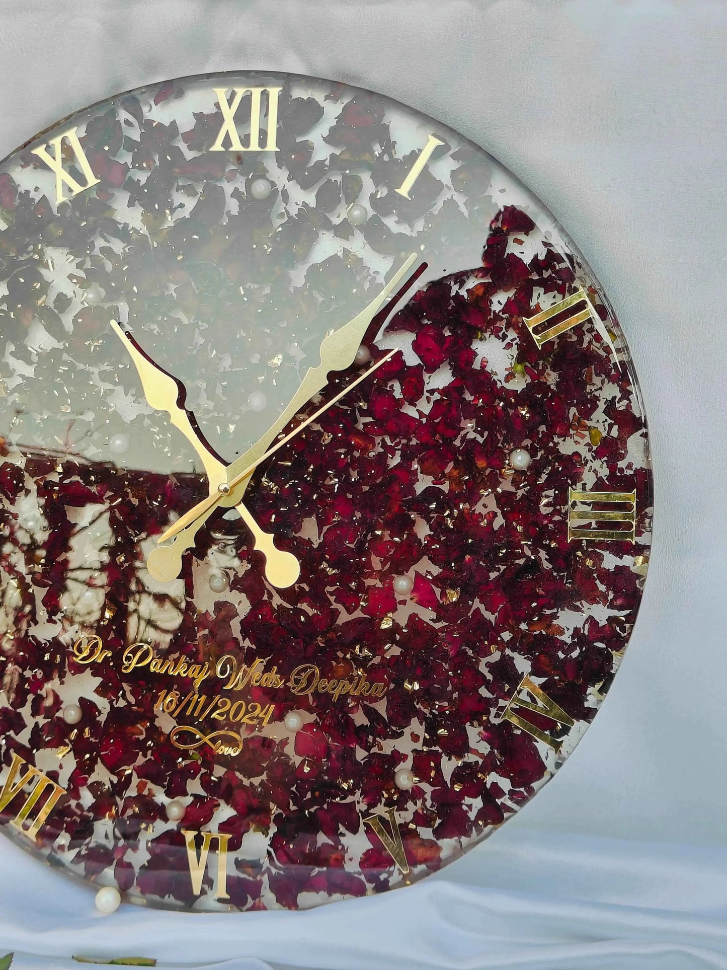 Petals of Love Resin Varmala Preservation - Pacific Resin Art